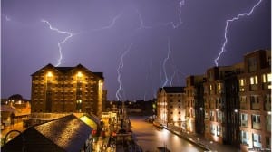 Lightning in the UK - July 2014